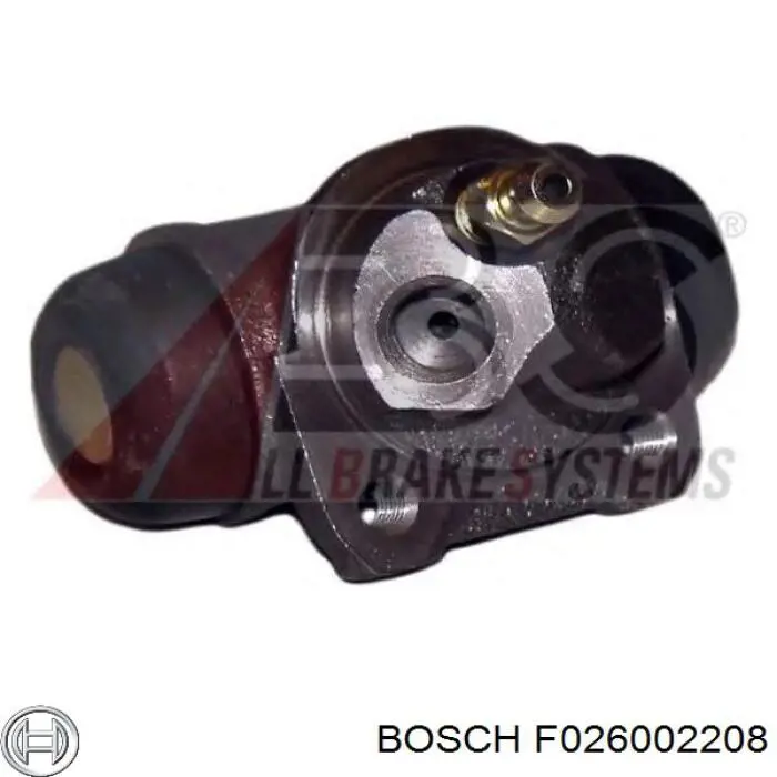 F026002208 Bosch Цилиндр тормозной колесный, задний