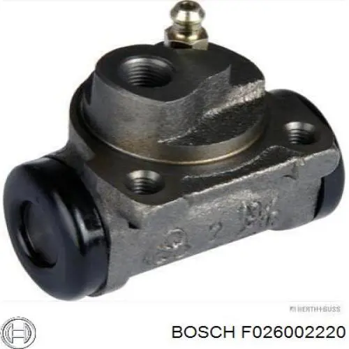 Рабочий тормозной цилиндр Bosch F026002220 цена, от 15.15 USD