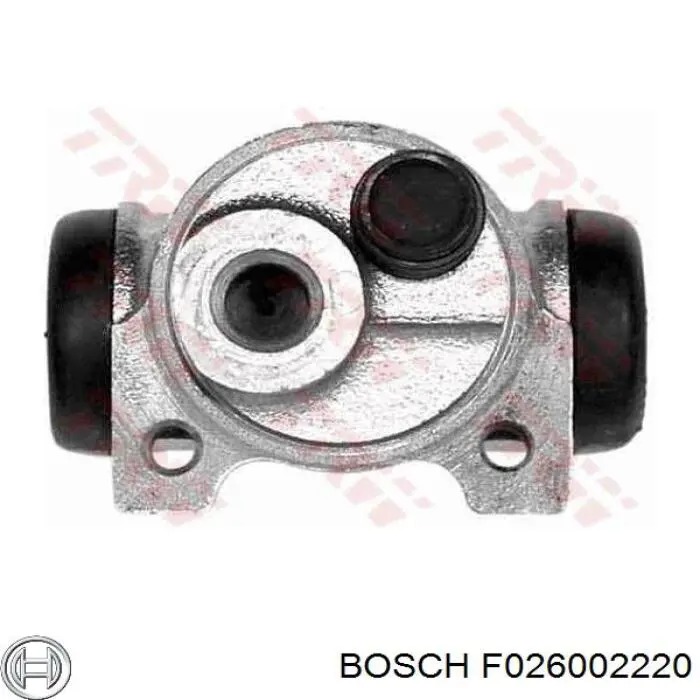 Цилиндр тормозной колесный F026002220 Bosch