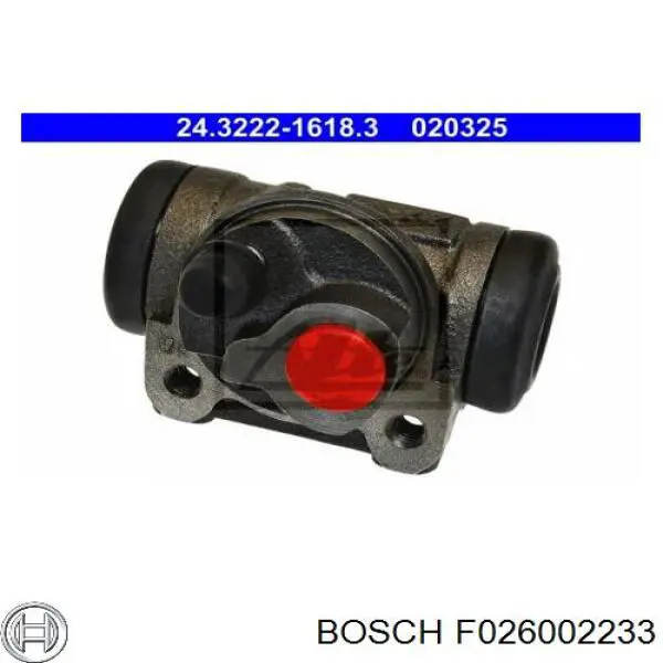 Рабочий цилиндр Bosch F026002233