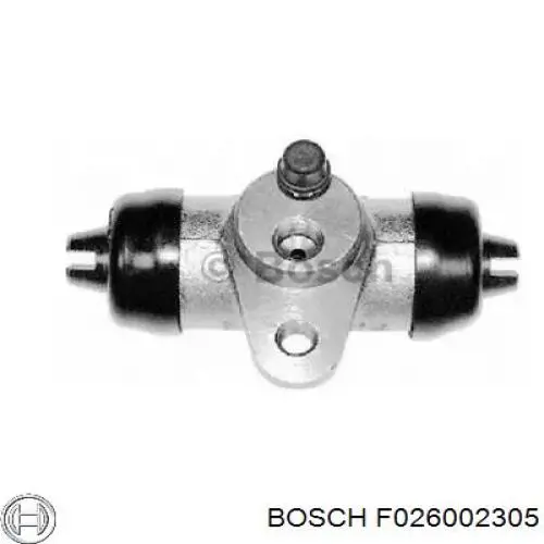 F 026 002 305 Bosch цилиндр тормозной колесный рабочий задний
