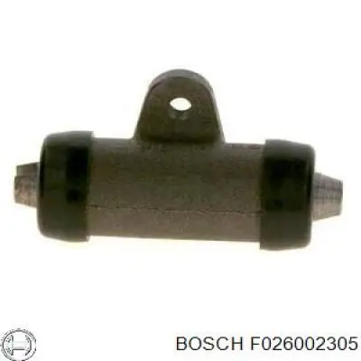 Cilindro de freno de rueda trasero F026002305 Bosch