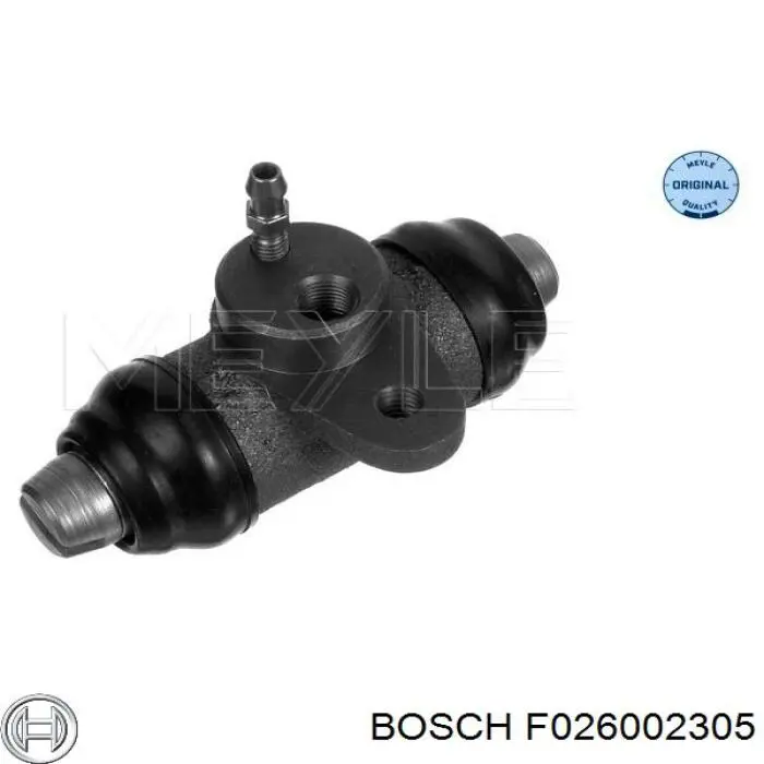 F026002305 Bosch Цилиндр тормозной колесный, задний