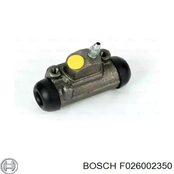 Cilindro de freno de rueda trasero F026002350 Bosch