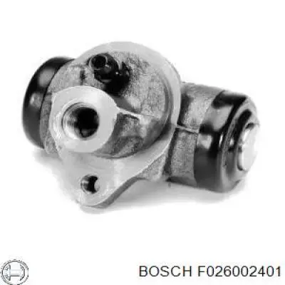 F026002401 Bosch цилиндр тормозной колесный рабочий задний