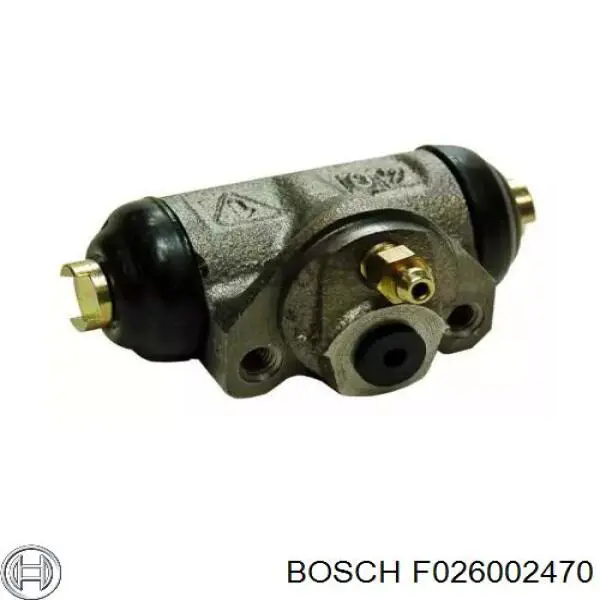 F026002470 Bosch цилиндр тормозной колесный рабочий задний