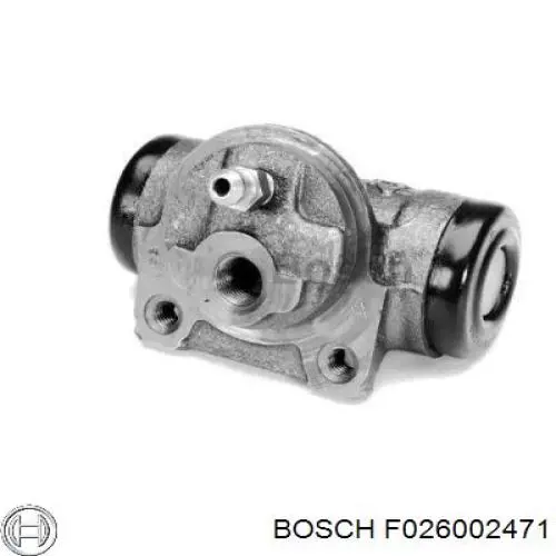 Цилиндр тормозной колесный F026002471 Bosch