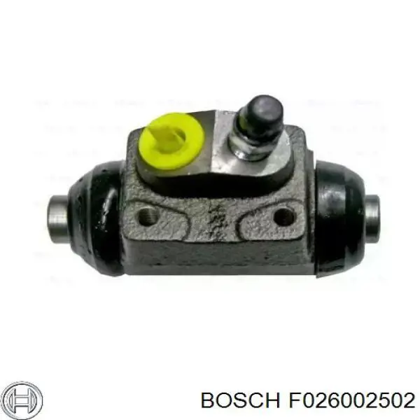 F026002502 Bosch цилиндр тормозной колесный рабочий задний