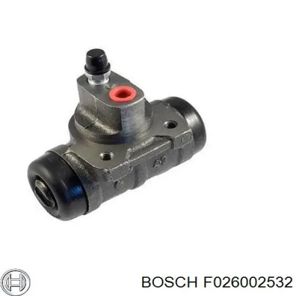 F026002532 Bosch Цилиндр тормозной колесный, задний