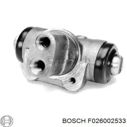 F026002533 Bosch Цилиндр тормозной колесный, задний