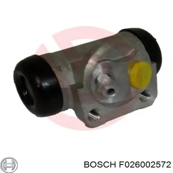 Cilindro de freno de rueda trasero F026002572 Bosch