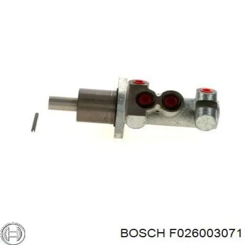 Цилиндр тормозной главный Bosch F026003071