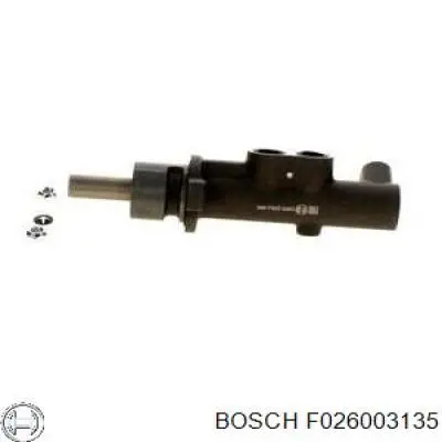 F026003135 Bosch Цилиндр тормозной, главный