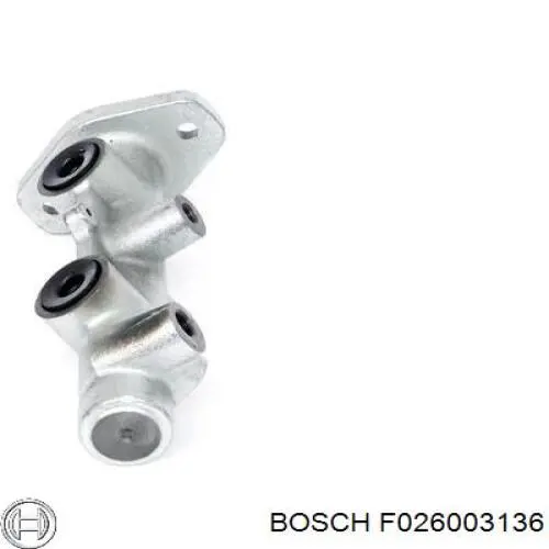 Главный тормозной цилиндр F026003136 Bosch