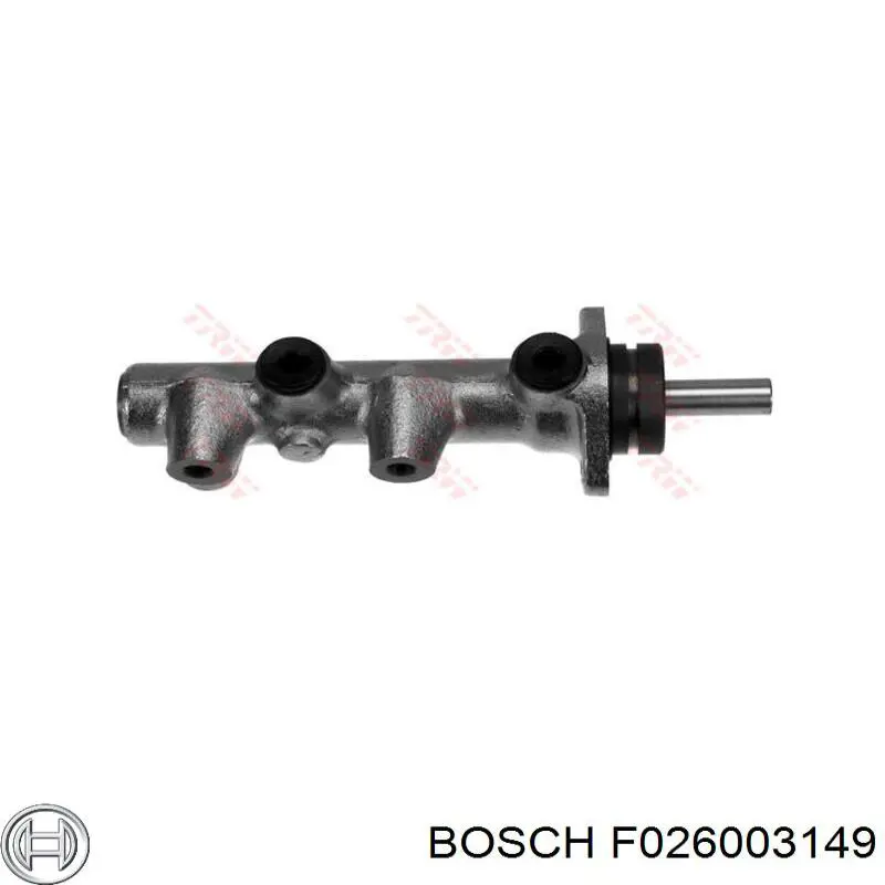 F026003149 Bosch цилиндр тормозной главный