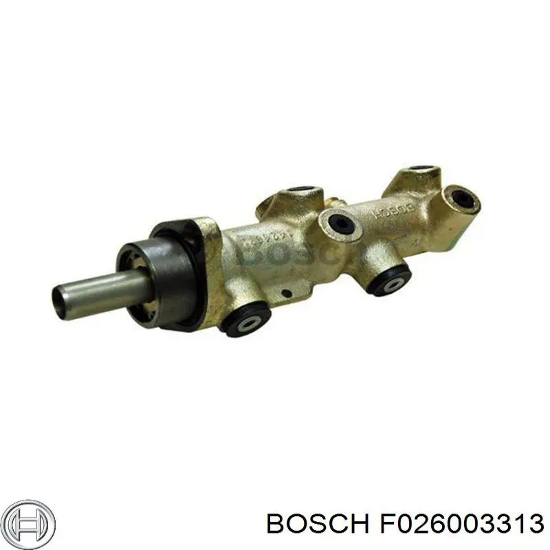 Цилиндр тормозной главный F026003313 Bosch