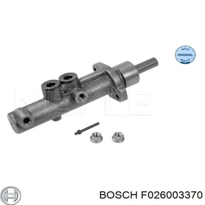 Цилиндр тормозной главный BOSCH F026003370