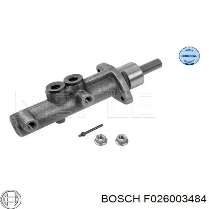 Главный тормозной цилиндр F026003484 Bosch