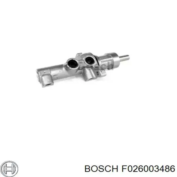 Купить F026003486 Bosch Главный тормозной цилиндр