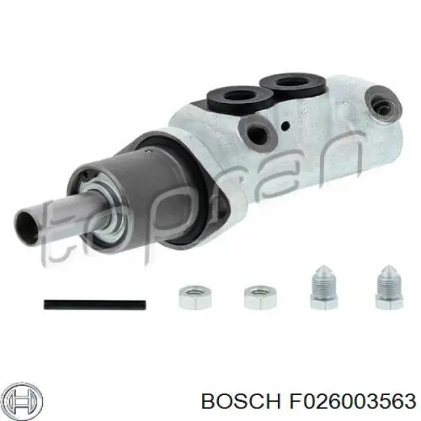 Цилиндр главный тормоза (гидротормозов) Bosch F026003563 цена, от 32.38 USD
