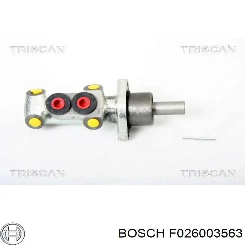 F026003563 Bosch Цилиндр тормозной, главный