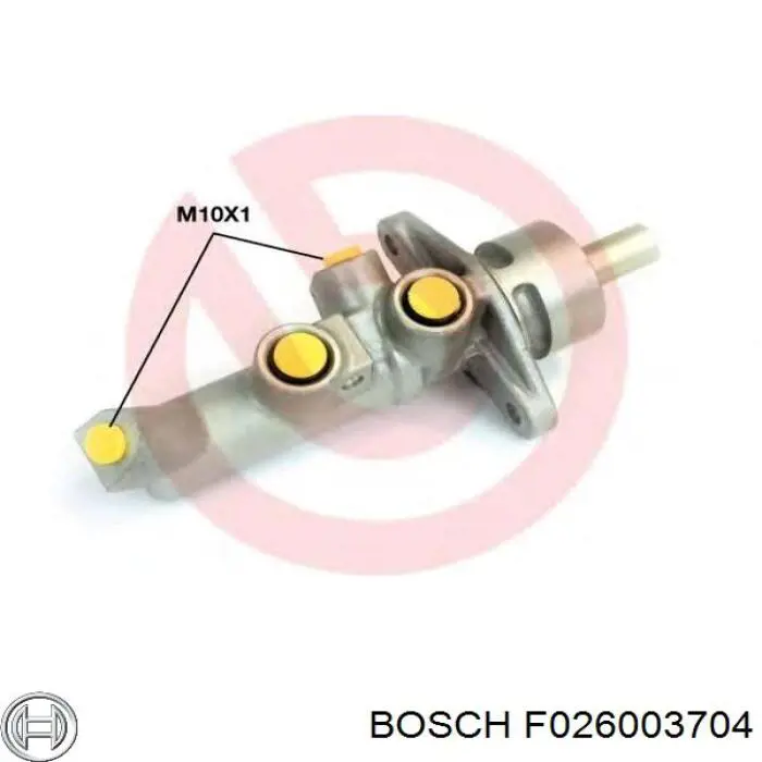 Цилиндр тормозной главный F026003704 Bosch