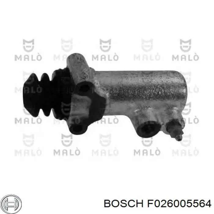 F026005564 Bosch цилиндр сцепления рабочий