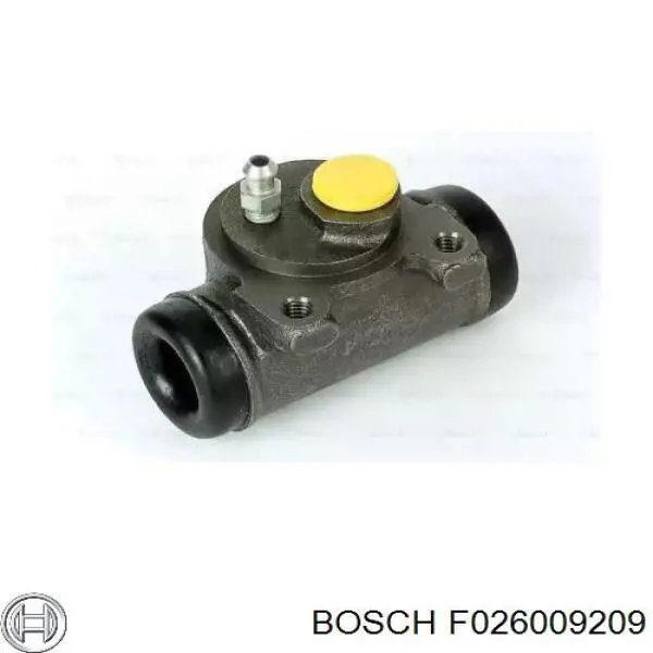 F026009209 Bosch цилиндр тормозной колесный рабочий задний