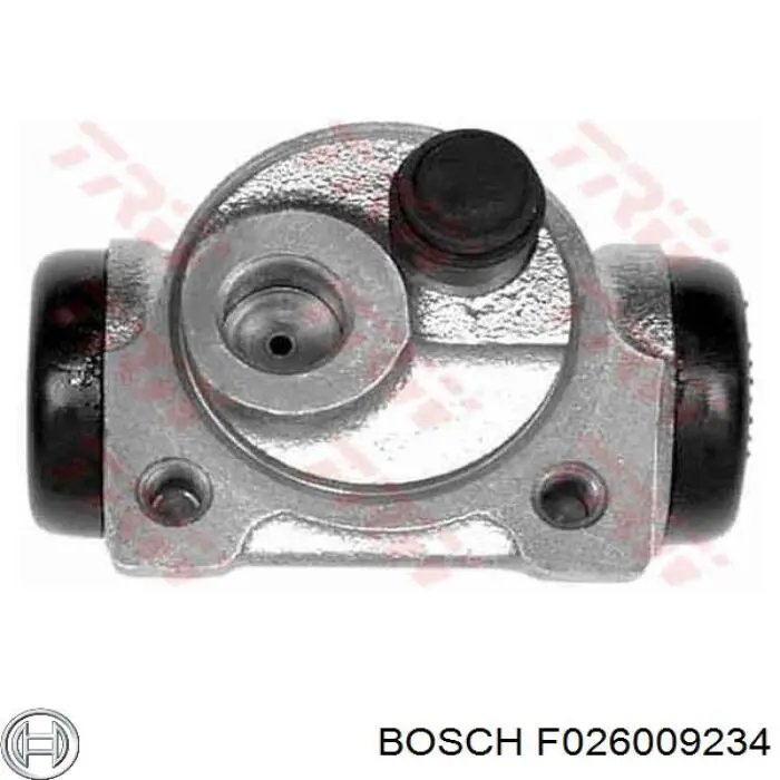 F 026 009 234 Bosch цилиндр тормозной колесный рабочий задний