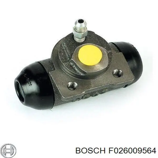 F026009564 Bosch cilindro traseiro do freio de rodas de trabalho