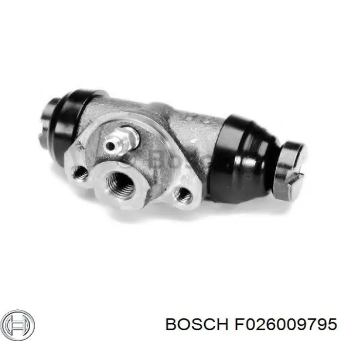 Cilindro de freno de rueda trasero F026009795 Bosch