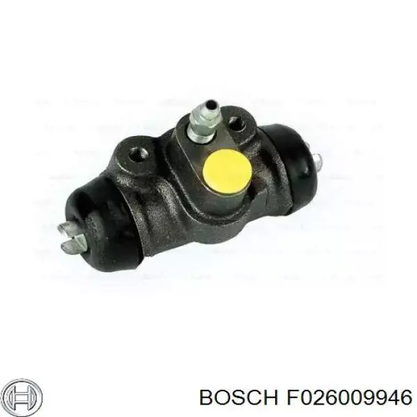 F026009946 Bosch цилиндр тормозной колесный рабочий задний
