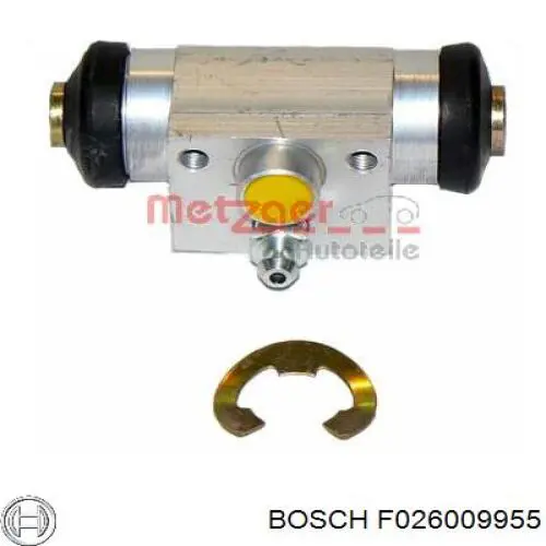 F026009955 Bosch cilindro traseiro do freio de rodas de trabalho