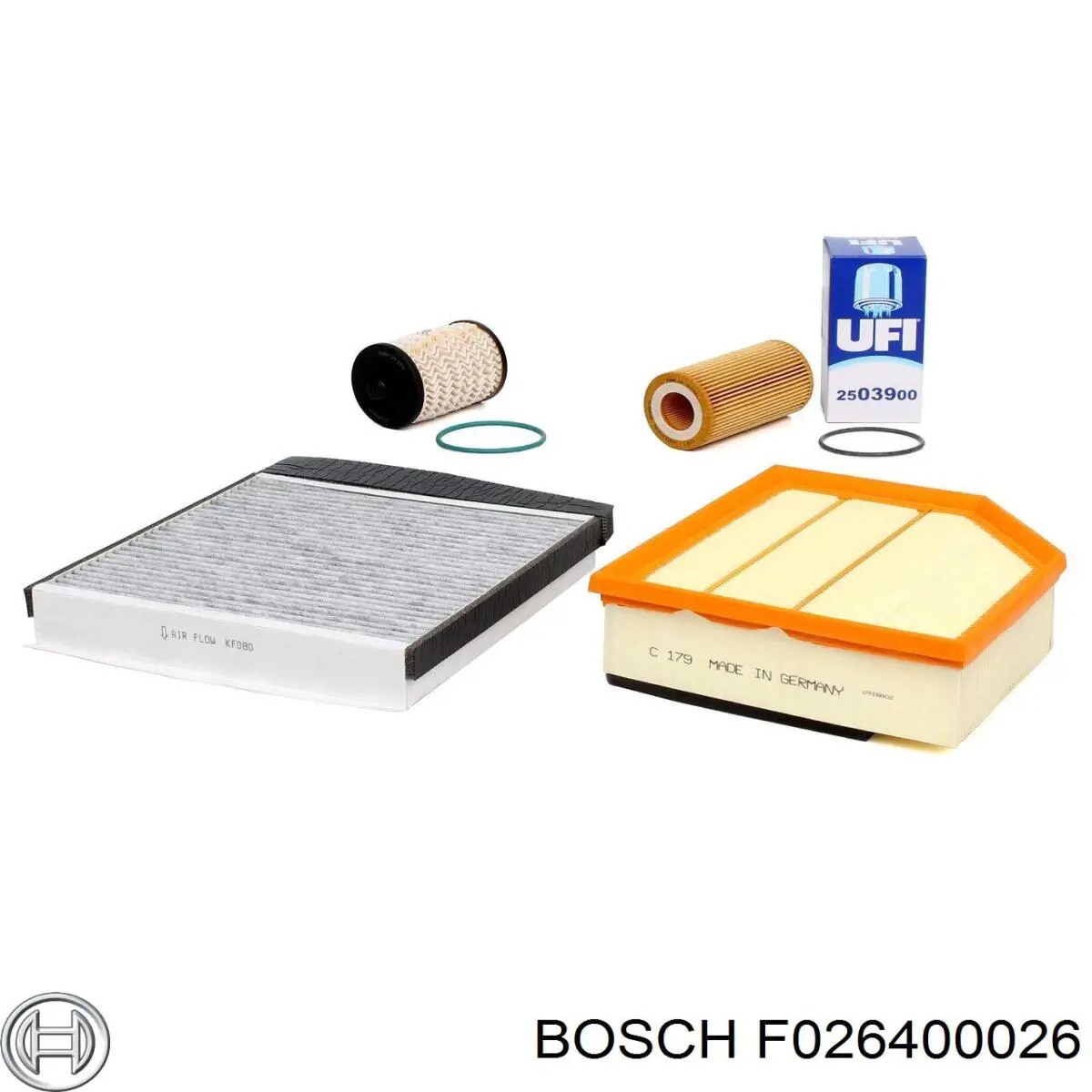 Элемент воздушного фильтра Bosch F026400026 цена, от 11.87 USD