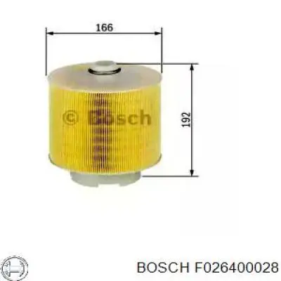 Купить F026400028 Bosch Автомобильный фильтр воздуха