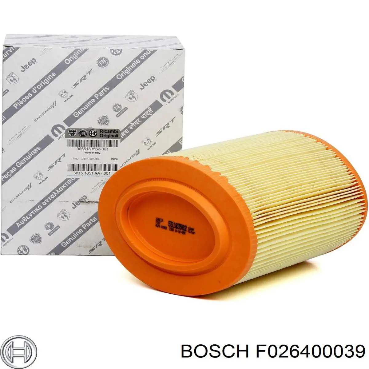 Купить F026400039 Bosch Автомобильный фильтр воздуха