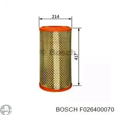 Воздушный фильтр F026400070 Bosch