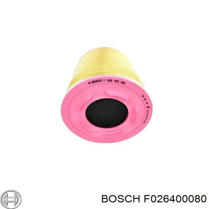 Filtro de aire F026400080 Bosch