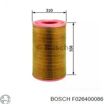 F026400086 Bosch воздушный фильтр