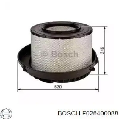 F026400088 Bosch воздушный фильтр