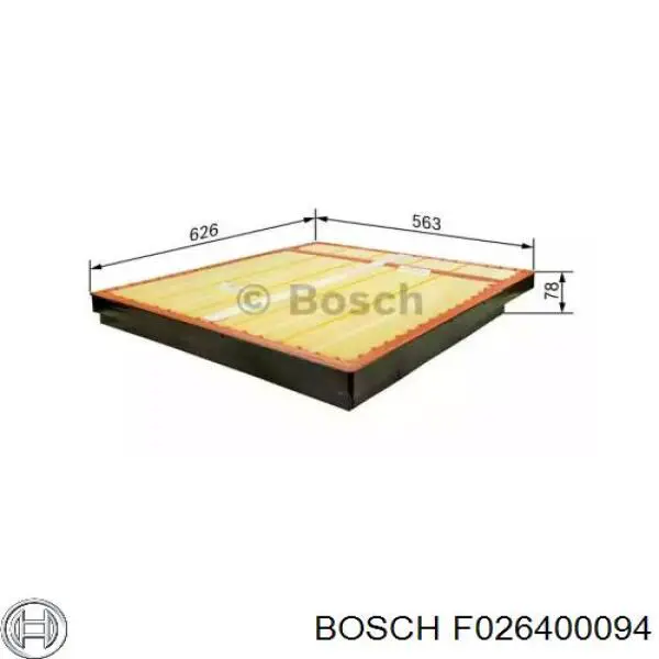 F026400094 Bosch воздушный фильтр