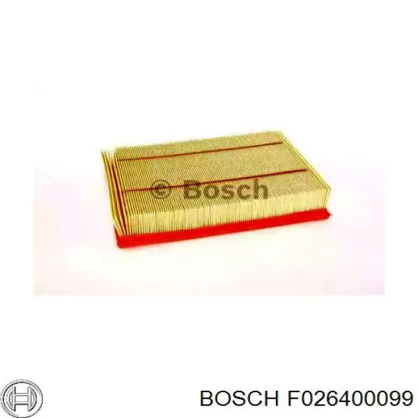 Элемент воздушного фильтра Bosch F026400099 цена, от 12.58 USD