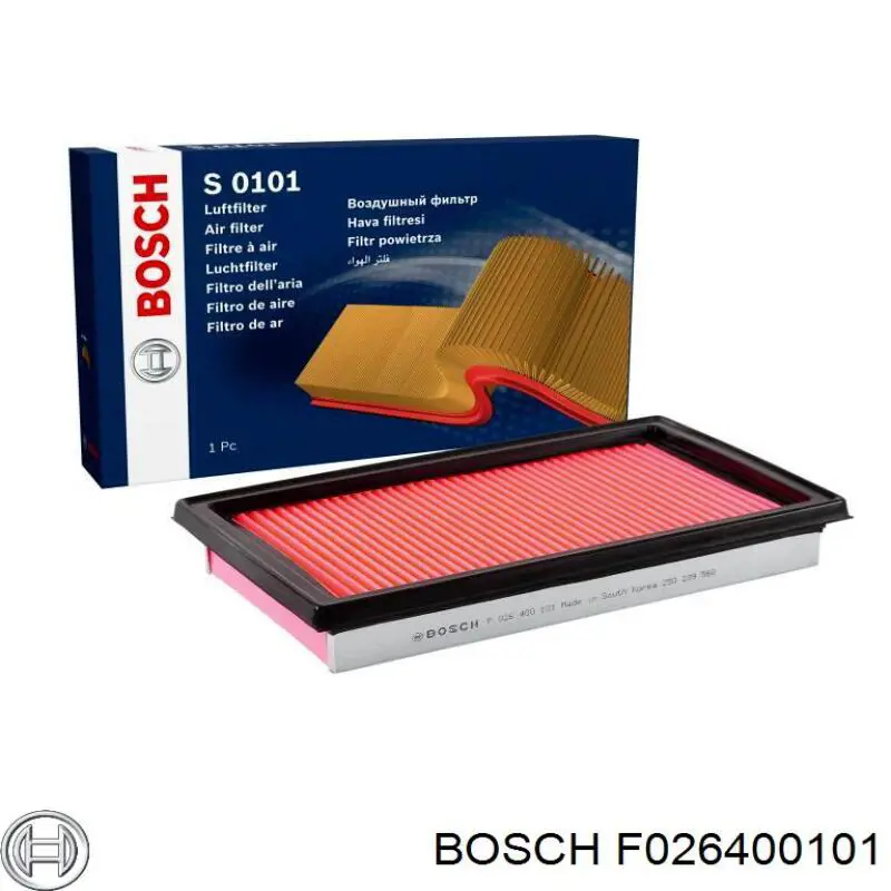 F026400101 Bosch Воздушный фильтр двигателя
