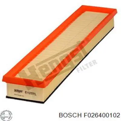 F026400102 Bosch Воздушный фильтр двигателя
