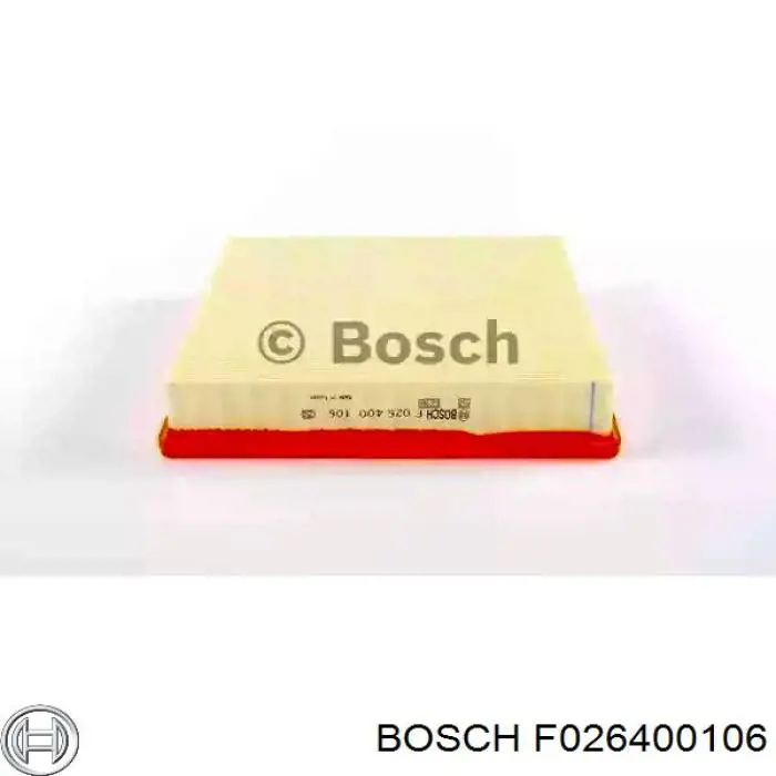 F026400106 Bosch воздушный фильтр