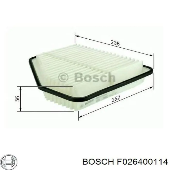 Фильтр воздушный Bosch F026400114