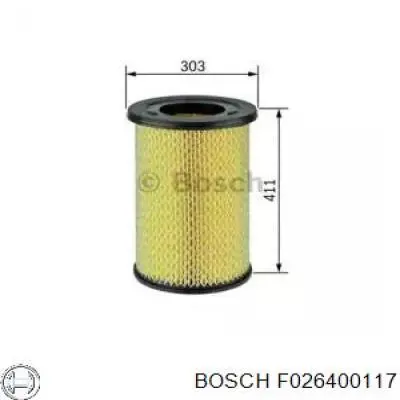 Воздушный фильтр F026400117 Bosch