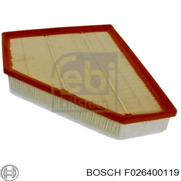 Воздушный фильтр F026400119 Bosch