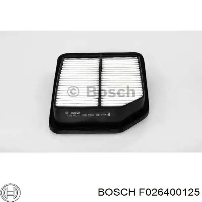 Filtro de aire F026400125 Bosch