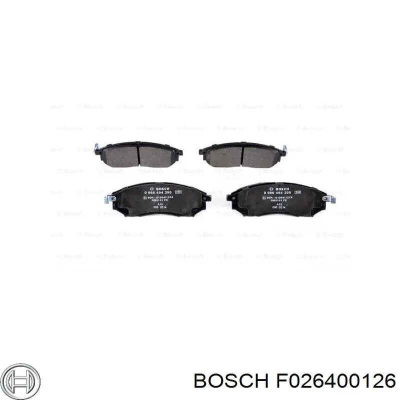 Воздушный фильтр F026400126 Bosch